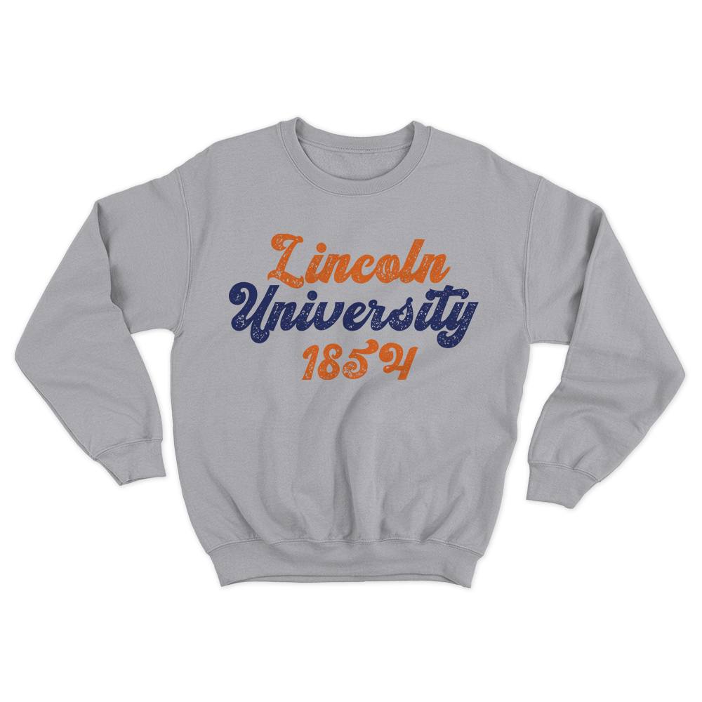 LU Faded Script Crewneck