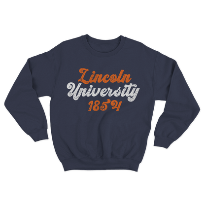 LU Faded Script Crewneck