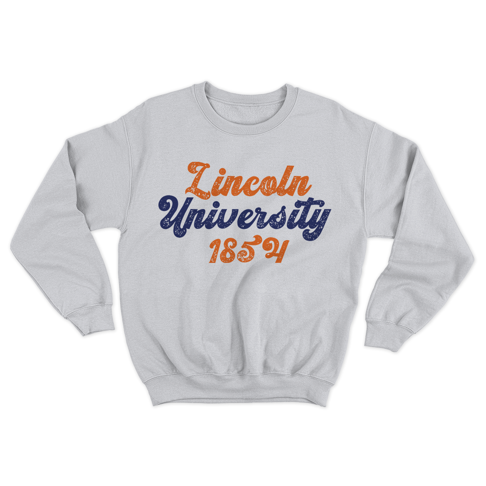 LU Faded Script Crewneck