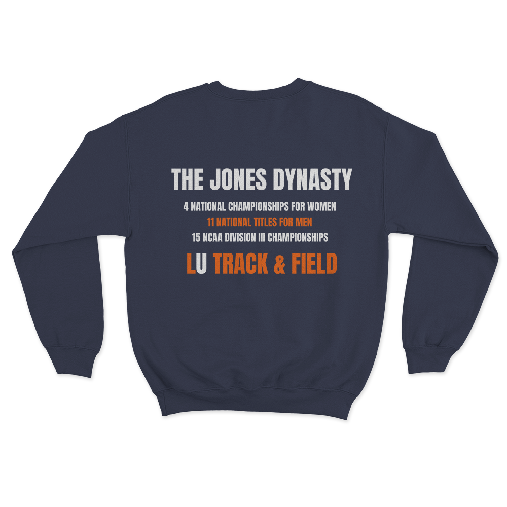 LU We Run Jones Dynasty Crewneck