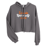 LU Faded Script Ladies Cropped Hoodie